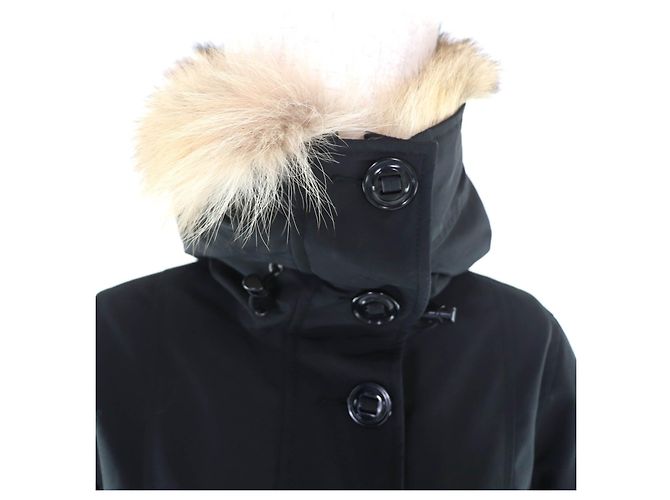 Canada Goose ROSSCLAIR PARKA Polyester Down Coat Black - view 5