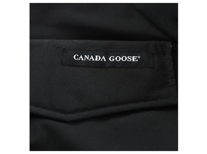 Canada Goose ROSSCLAIR PARKA Polyester Down Coat Black - view 8