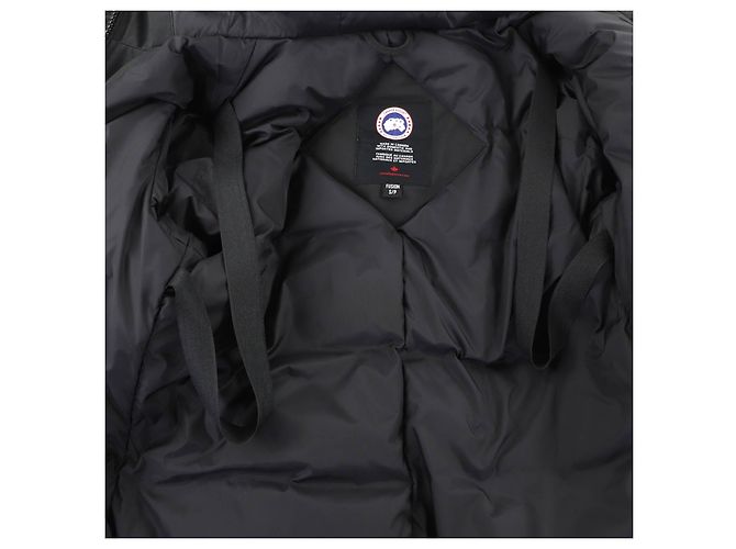 Canada Goose ROSSCLAIR PARKA Polyester Down Coat Black - view 9