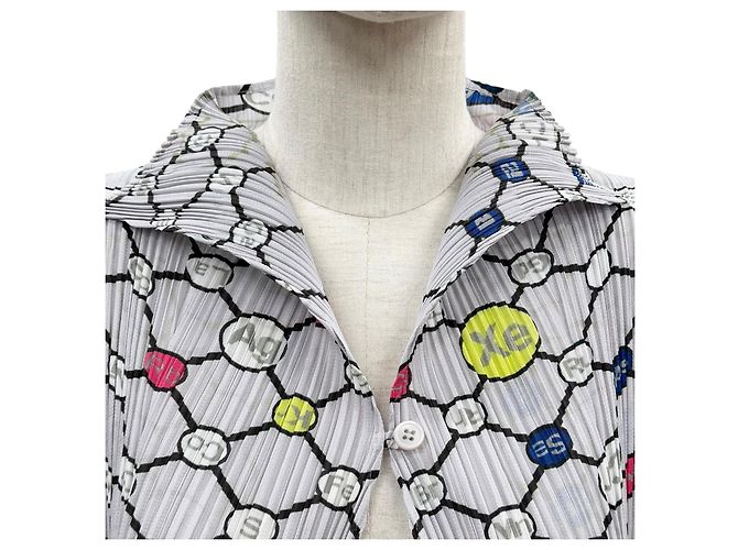 Issey Miyake PLEATS PLEASE Cardigan
Cardigan de poliéster Castaño - vista 4