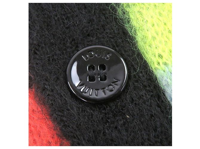 Cárdigan de mohair de punto shaggy Monogram Louis Vuitton Multicolor - vista 4