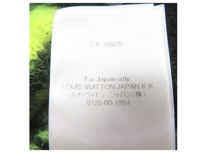 Cárdigan de mohair de punto shaggy Monogram Louis Vuitton Multicolor - vista 9