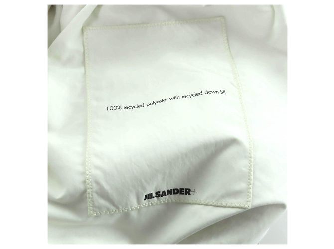 Casaco de poliéster com penugem JIL SANDER+ Bege - vista 11