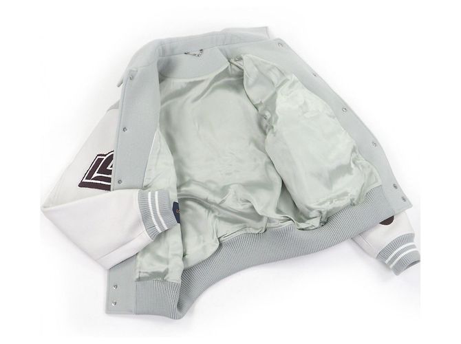 Louis Vuitton Stajan Lederjacke Braun Weiß Blau - Ansicht 3