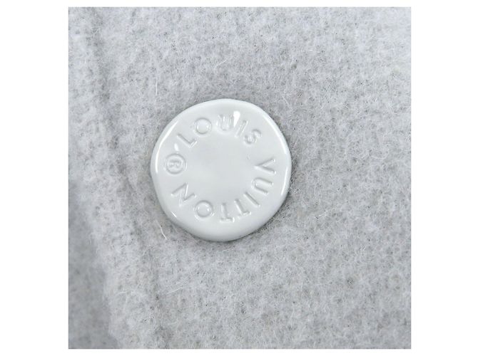 Louis Vuitton Stajan Lederjacke Braun Weiß Blau - Ansicht 7