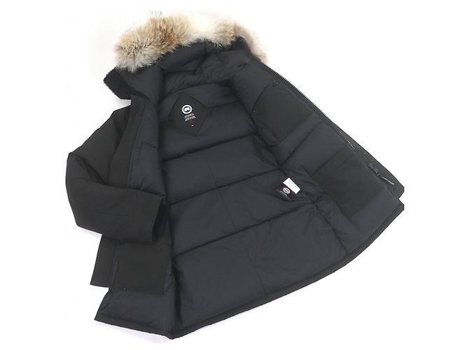 Canada Goose JASPER PARKA Down Jacket Black - view 3