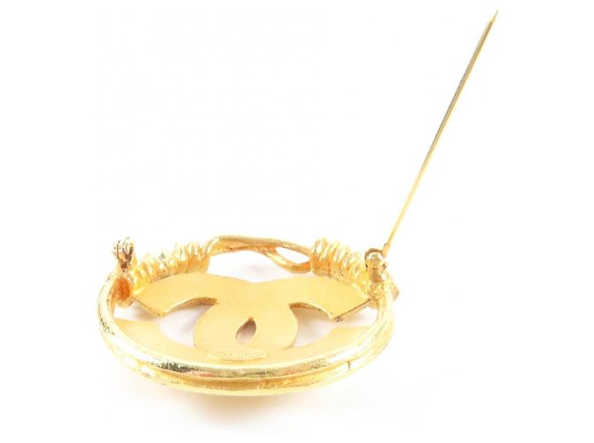 Broche Chanel COCO Mark Doré - vue 6