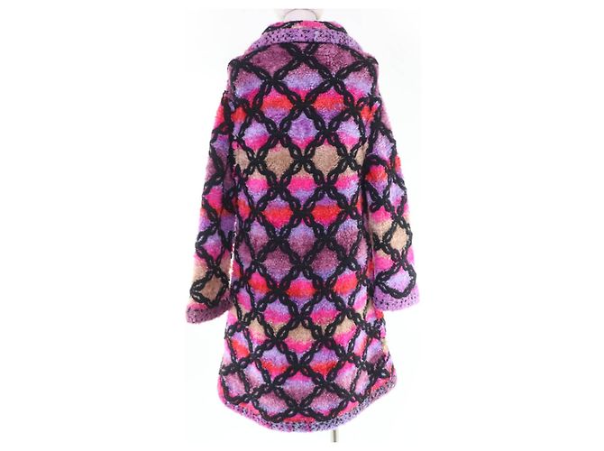 CHANEL COCONEIGE Silk Blend Coat Multiple colors - view 3
