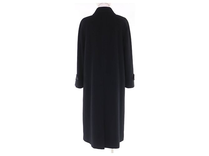 Abrigo Burberry London de lana angora Negro - vista 3