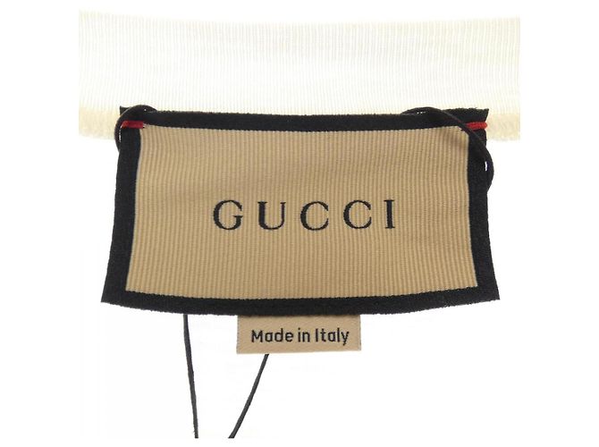 T-shirt Gucci bianca Bianco - vista 4
