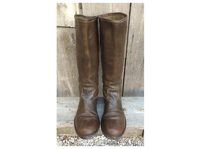 Autre Marque Stivali in pelle marrone Fiorentini + Baker - vista 8