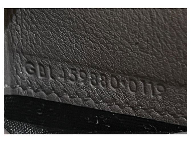 Autre Marque Cartera Monograma Saint Laurent YSL Gris - vista 7