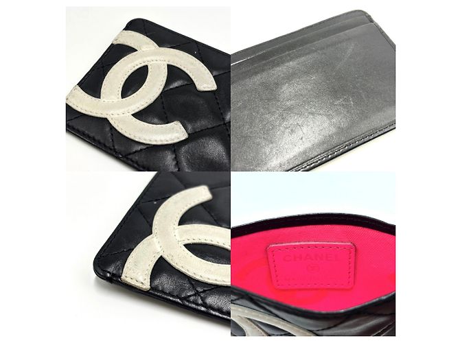 Tarjetero Chanel Cambon Line Negro - vista 4