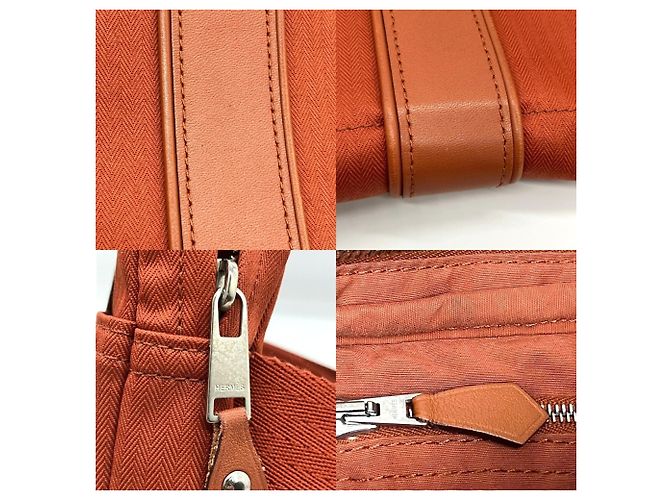 Hermès Hermes Acapulco Orange Pochette Waist Bag Arancione - vista 5