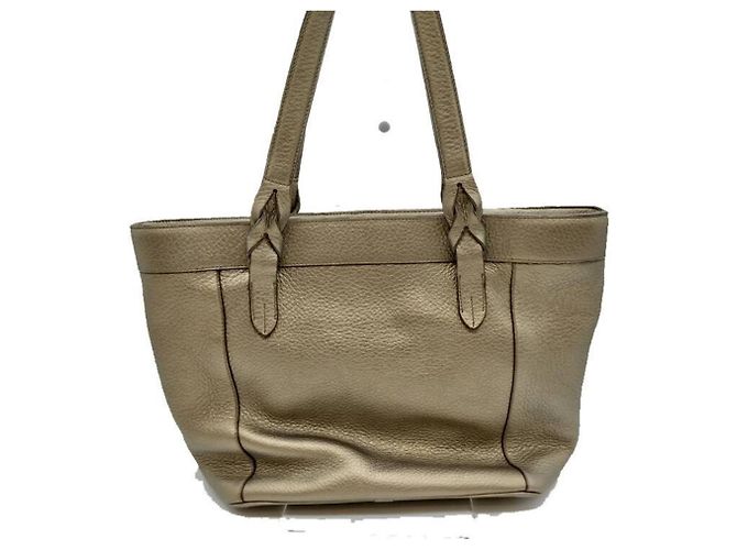 Borsa Tote Loewe Fusta Anagram D'oro - vista 2