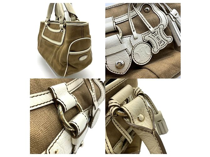 Céline Bolso Celine Boogie Bag Castaño Crudo - vista 5