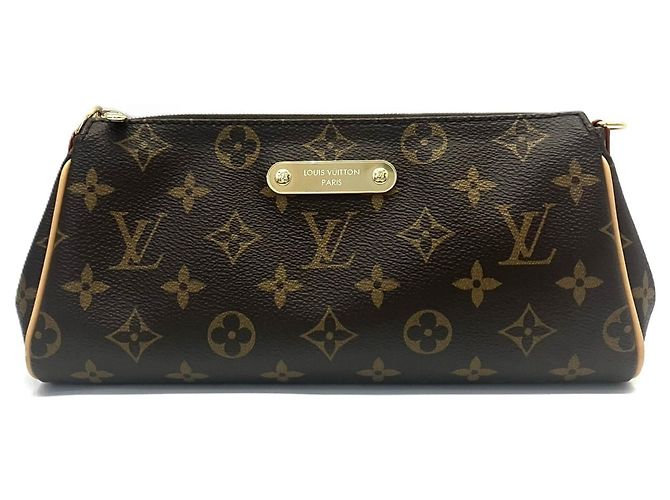 Louis Vuitton Pochette Eva Monogram Chain Shoulder Bag Marrom Monograma - vista 2