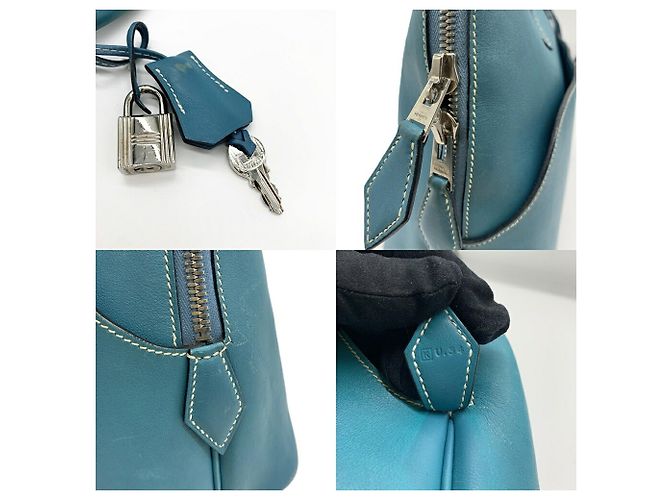 Hermès Bolso Hermes Bolide 1923 en Blue Azul - vista 5