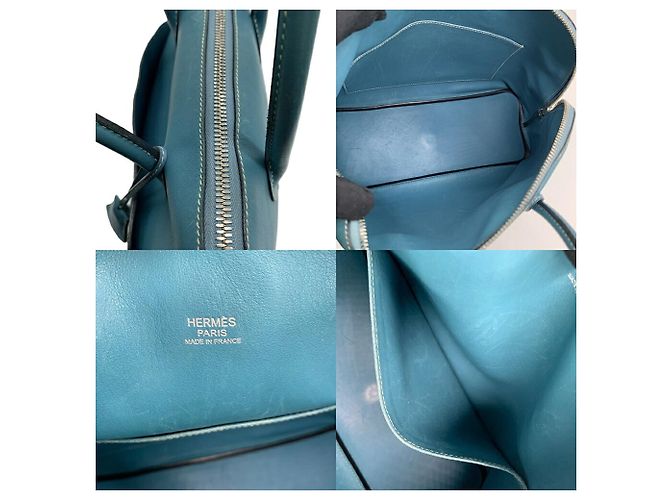 Hermès Bolso Hermes Bolide 1923 en Blue Azul - vista 7