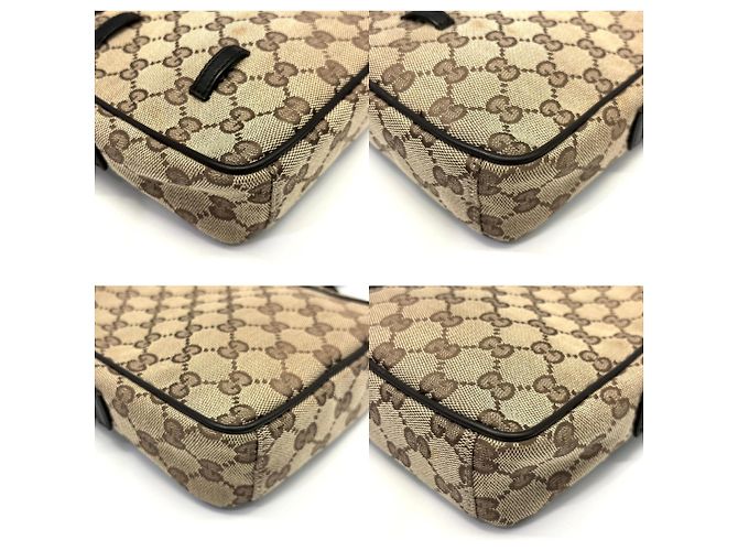Gucci GG Canvas Beige Mini Schultertasche - Ansicht 3