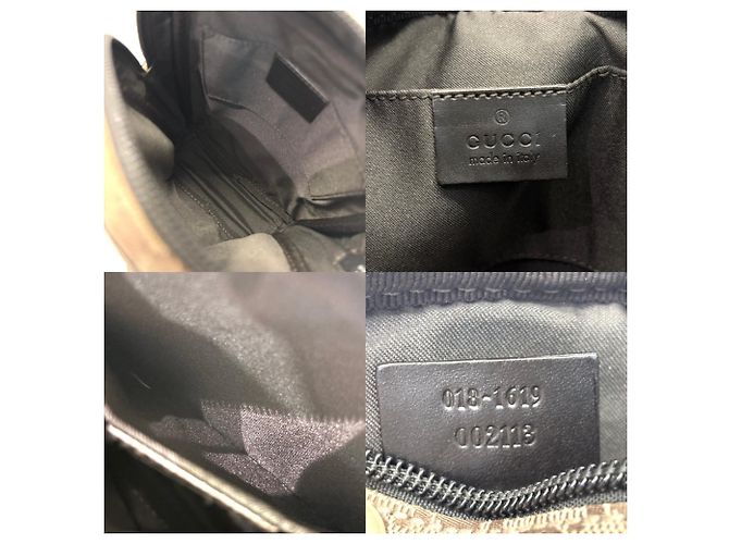 Gucci GG Canvas Beige Mini Schultertasche - Ansicht 6