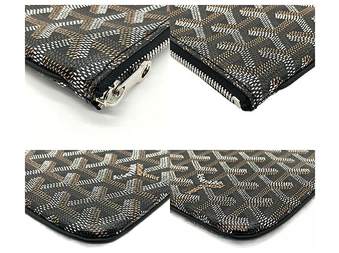 Pouch Goyard Saint Louis Senat MM Black Nero - vista 4