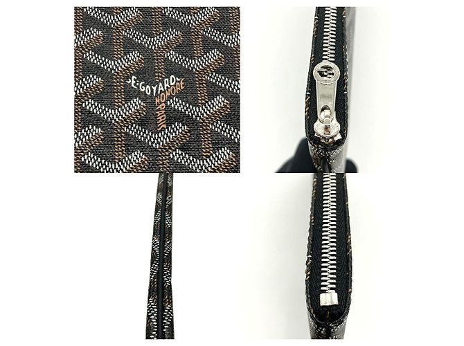 Pouch Goyard Saint Louis Senat MM Black Nero - vista 5