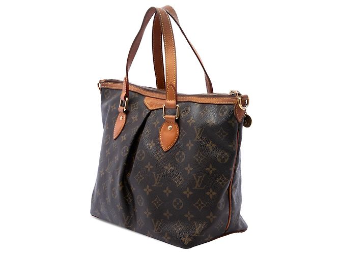 Louis Vuitton Brown Monogram Palermo PM Marrone - vista 2