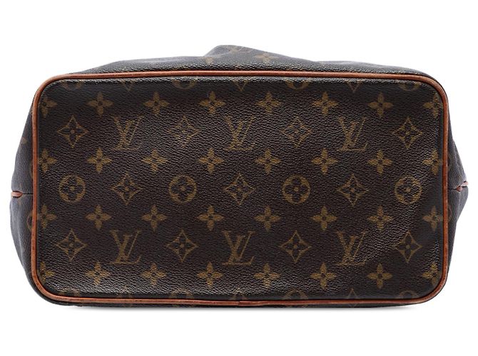 Louis Vuitton Brown Monogram Palermo PM Marrone - vista 3