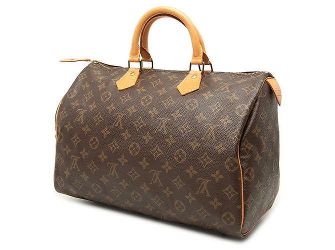 Louis Vuitton Brown Monogram Speedy 35 Braun - Ansicht 2