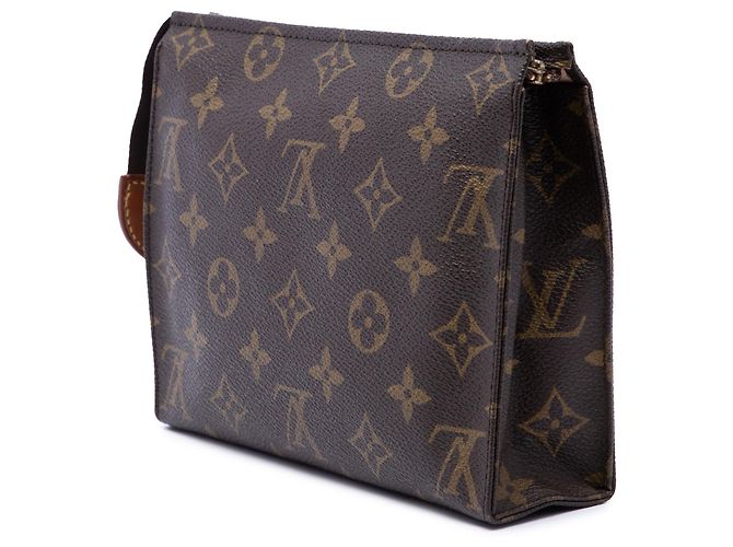 Necessaire Louis Vuitton Brown Monogram 19 Marrone - vista 2