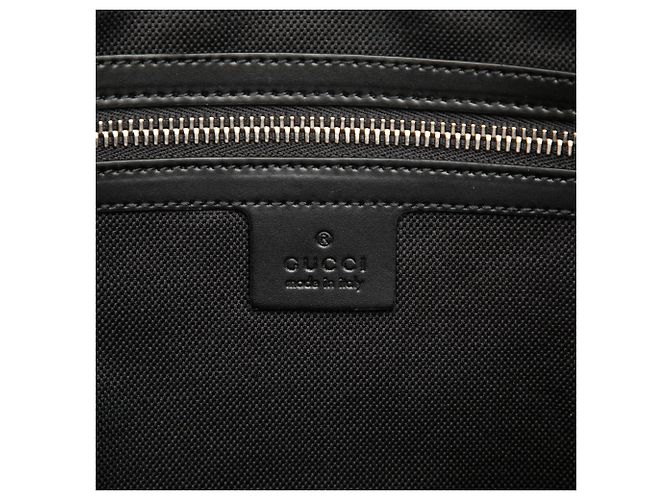 Gucci Black GG Supreme Web Crossbody-Tasche Schwarz - Ansicht 5