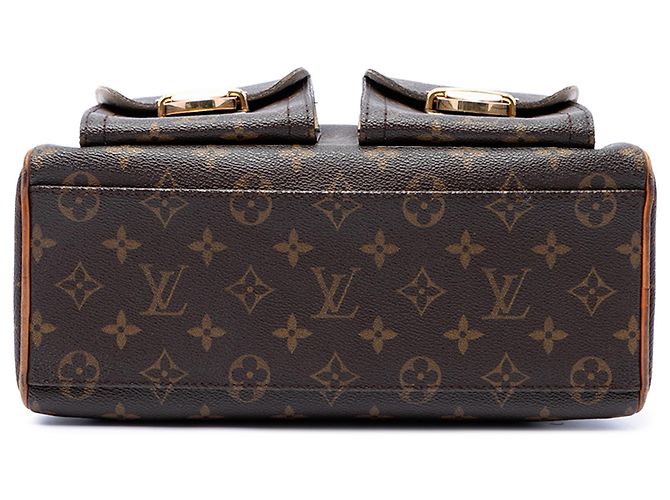 Louis Vuitton Brown Monogram Manhattan PM Braun - Ansicht 3