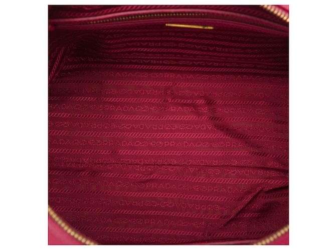 Borsa Bowler Convertibile Prada Pink Saffiano Lux Rosa - vista 4
