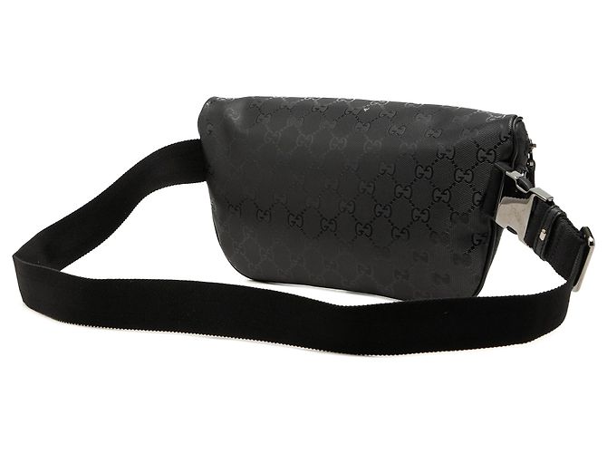 Gucci Black GG Imprime Belt Bag - view 2