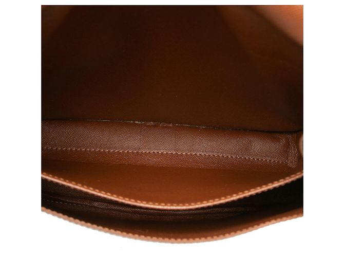 Louis Vuitton Brown Monogram Cartouchiere GM Castaño - vista 4
