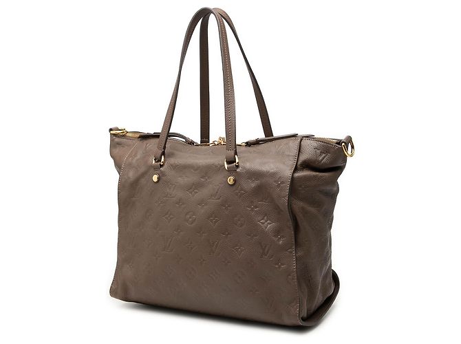 Louis Vuitton Brown Monogram Empreinte Lumineuse PM Marrom Taupe - vista 2