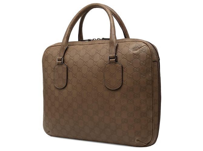 Borsa Business Gucci Brown Guccissima Marrone - vista 2
