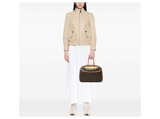 Louis Vuitton Brown Monogram Deauville Marrom - vista 6