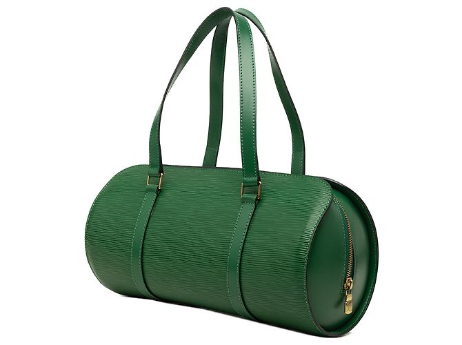 Louis Vuitton Green Epi Soufflot Verde - vista 2