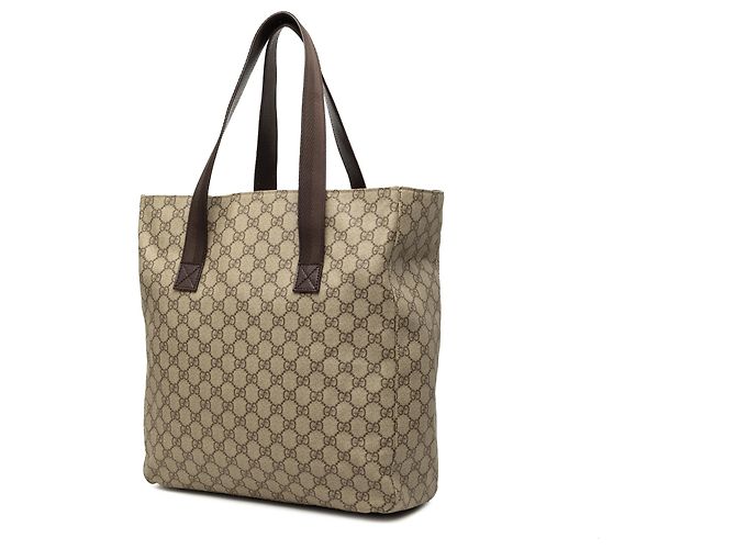Bolso Tote Gucci Beige GG Supreme - vista 2