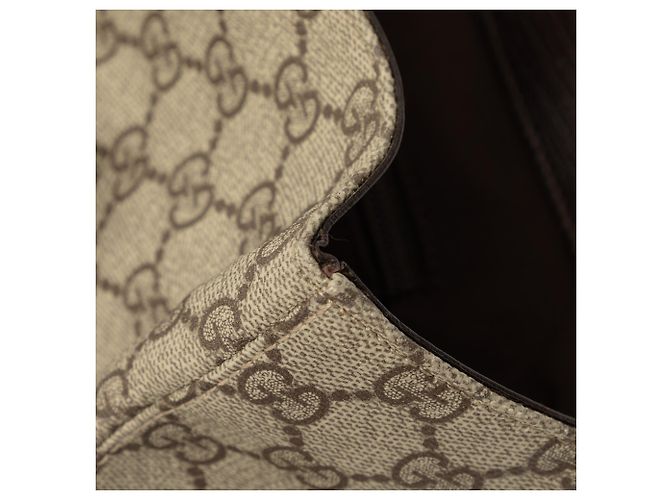 Bolso Tote Gucci Beige GG Supreme - vista 6