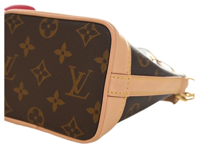 Louis Vuitton Brown Sun Yitian Nano Monogram Rabbit Noe Braun - Ansicht 13