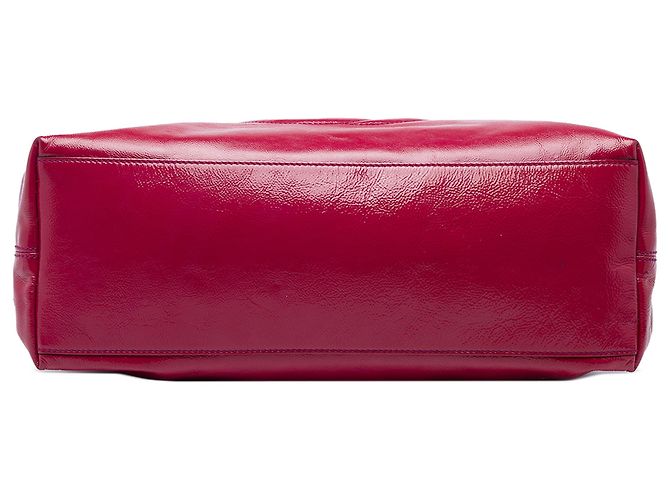 Gucci Soho Chain Tote aus Lackleder in Rosa, Größe Medium Pink - Ansicht 3