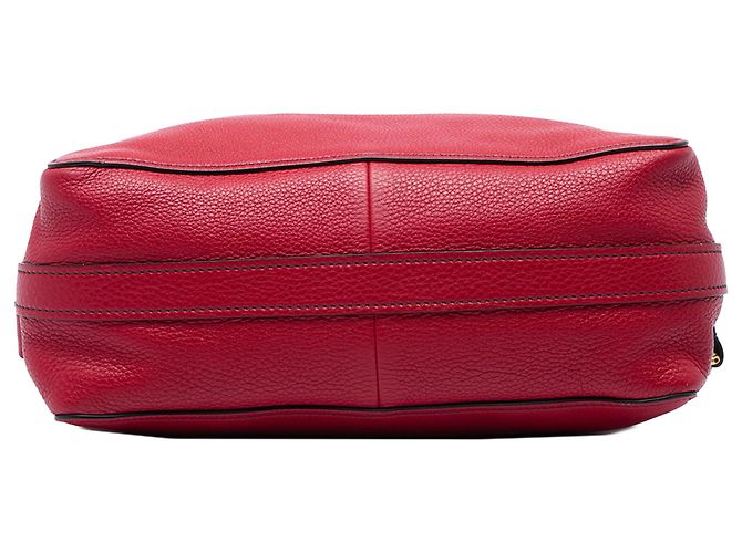 Autre Marque Dior Red Medium Grained Calfskin D Bee Shopper Tote Tasche Rot - Ansicht 3