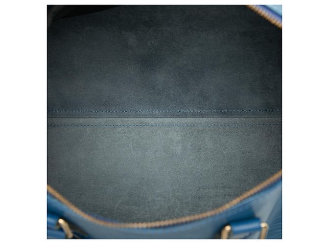 Louis Vuitton Blue Epi Speedy 35 Azul - vista 4