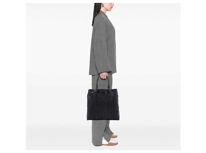 Tote Verticale Gucci Joy con stampa GG nera Nero - vista 6