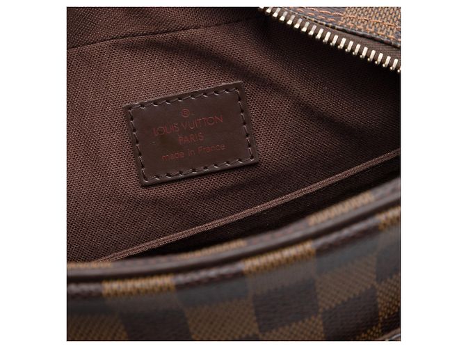 Louis Vuitton Brown Damier Ebene Olav PM Castaño - vista 5