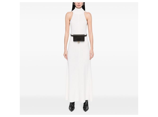 Autre Marque Bolsa de cinto Saddle Dior em pele de vitelo granulada preta Preto - vista 6
