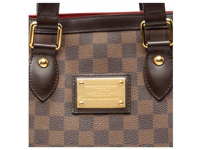 Louis Vuitton Brown Damier Ebene Hampstead PM Marron - vue 6